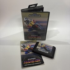 Super Hang-On Sega Genesis Authentic Complete in Box CIB Nice! Tested & Works