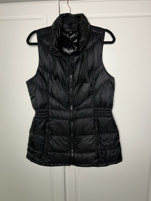 Athleta Banner Peak Down Filled Puffer Vest Black Medium