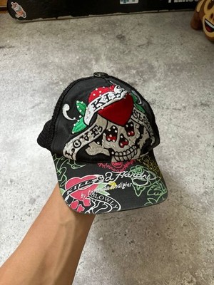 Vintage Christian Audigier Ed Hardy Trucker Hat