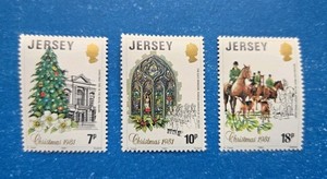 Jersey Stamps, Scott 282-284 Complete Set MNH