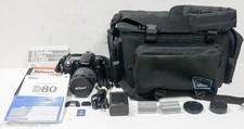 Nikon D80 10MP Digital SLR Camera  Nikon AF 24-120mm Lens CLEAN  TESTED