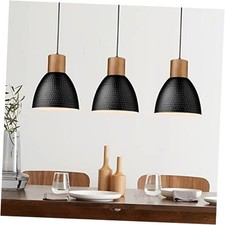 3 Pack Hammered Pendant Lights for Kitchen Island 7  Small Black - 3 Pack