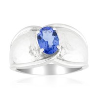 Cavill Silberring Damen Tansanit Oval 0,70Ct 925 Sterling Modern Schmuck-