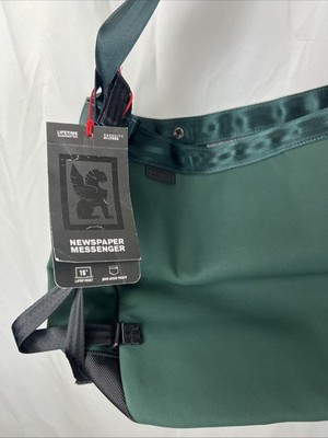 値下げCHROME NEWSPAPER MESSENGER グリーン　新品未使用 NWT Chrome Newspaper Messenger Bag -Green 18x6x13 | eBay