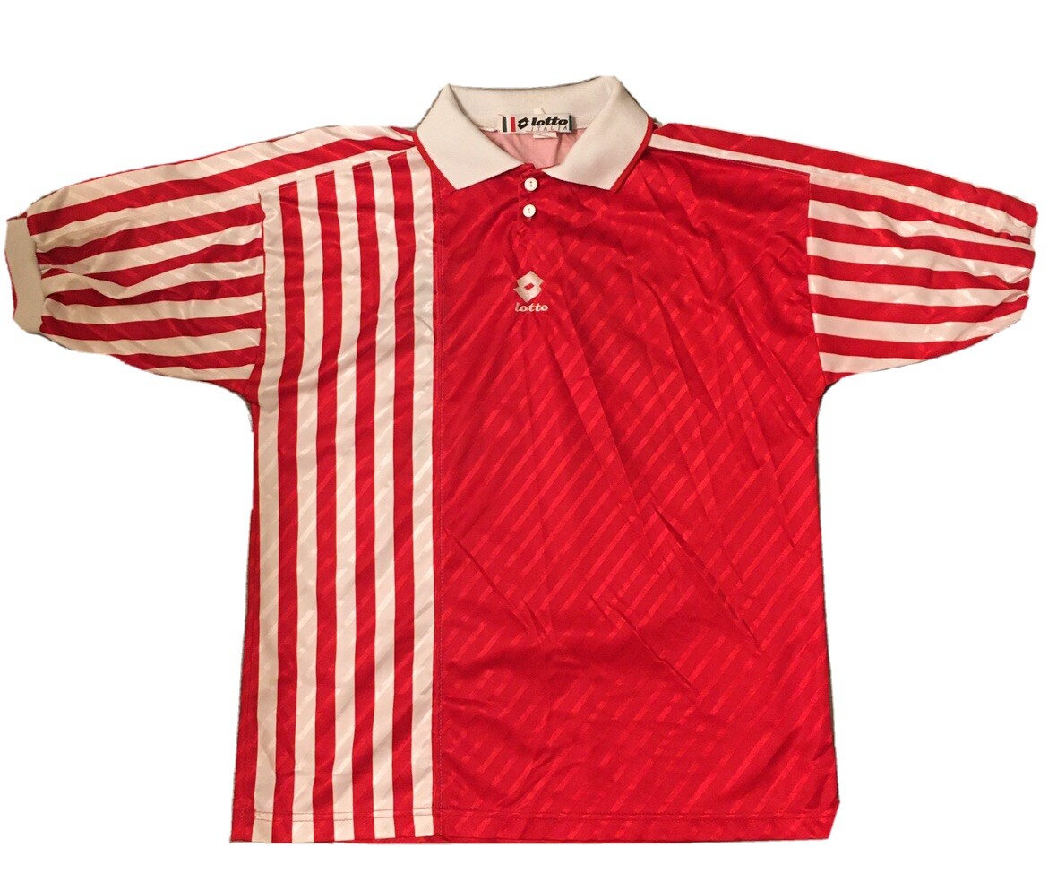 vintage-soccer-jersey-22-red-soccer-jersey-90s-jersey-futbol-lotto