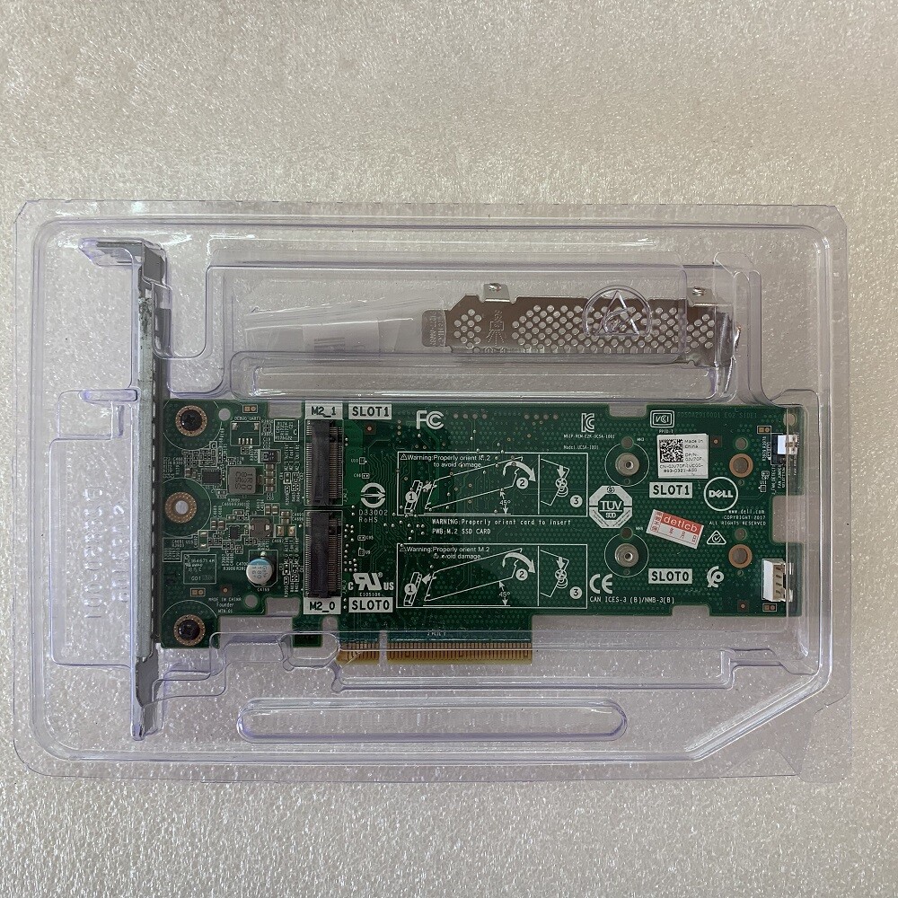 Dell 2x 480GB 07FXC3 SSD PCIe 2x M.2 Boss Adapter Karte 07HYY4