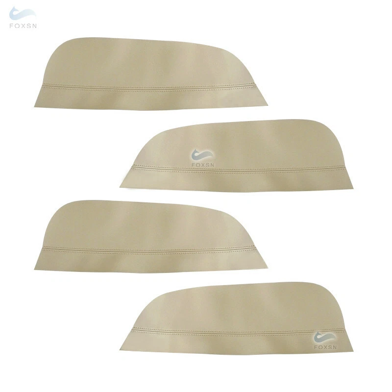 For 2005-2008 Hyundai Sonata 4*Door Panel Armrest Micro Leather Cover BEIGE/Tan - Imagem 2 de 4
