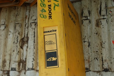 KOMATSU PC400 PC400LC-5 Crawler Trackhoe Excavator Parts Manual book list spare