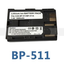 BP-511 Li-ion Battery for Canon Powershot G1, G2, G3, G5, G6, Pro 90 IS Camera