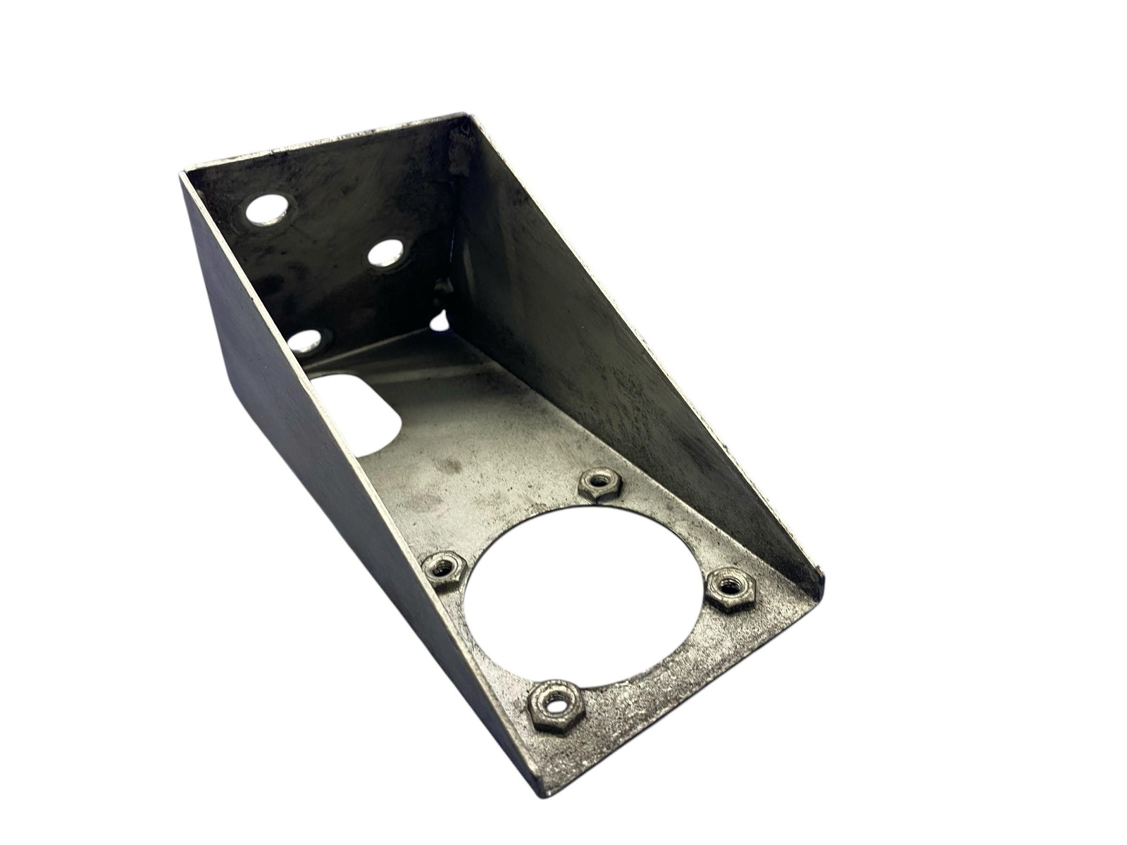 2005 LAMBORGHINI GALLARDO REAR LEFT MUFFLER EXHAUST SUPPORT BRACKET 400253323