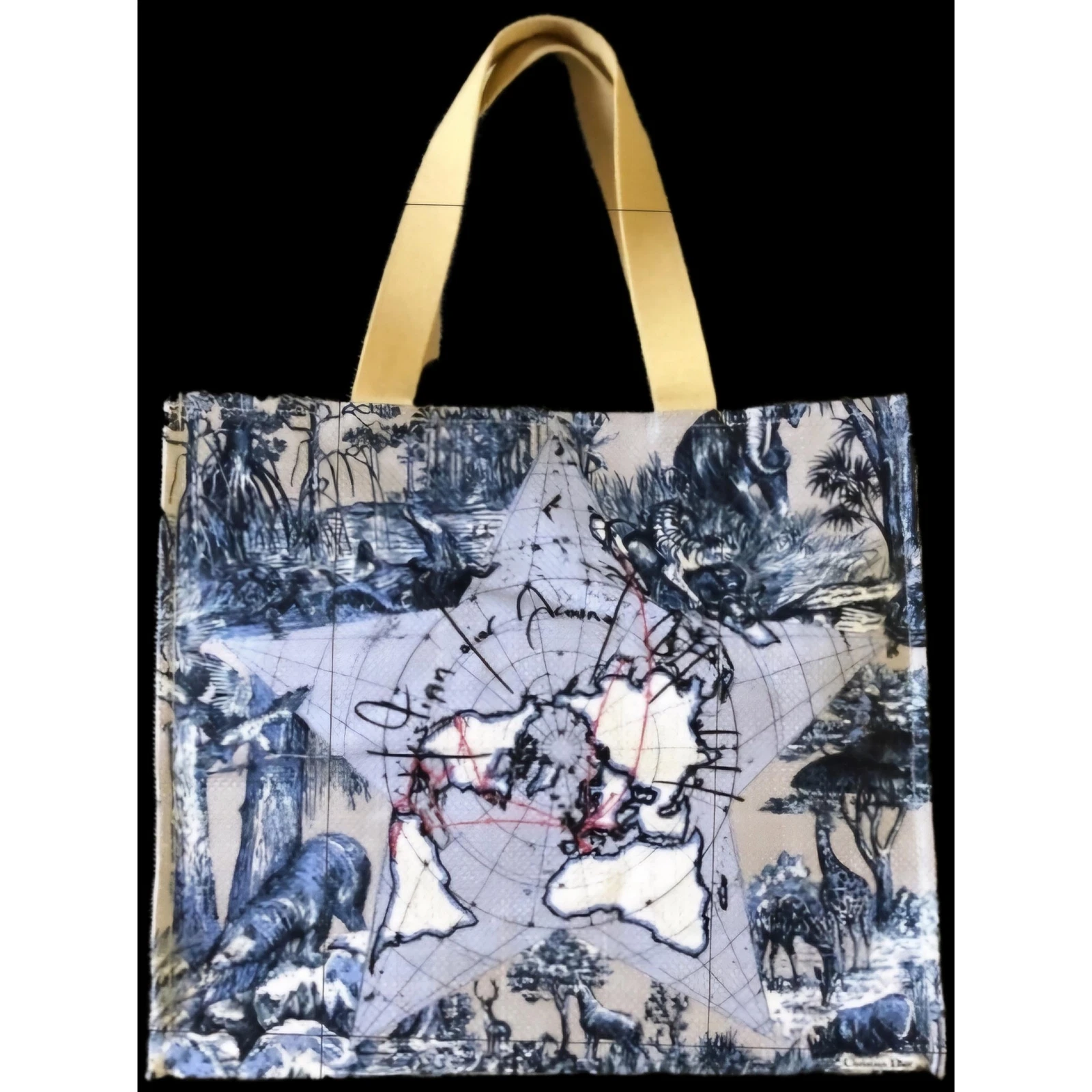 Grand sac fourre tout cadeau Dior VIP édition limitée Global Around The World 2024