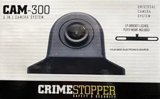 NEW Crimestopper CAM300 Front/Rear Mount Five-In-One Vehicle Back-Up Camera