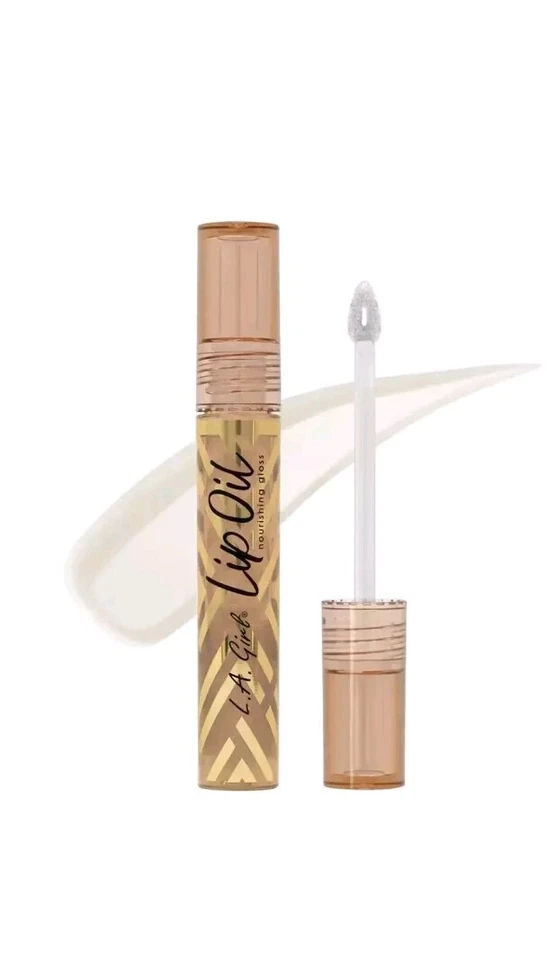 4 L.A. Aceite de labios para niñas, brillo nutritivo, GLC722/23/25/26 0,07 fl oz cada uno Foto 4 de 4