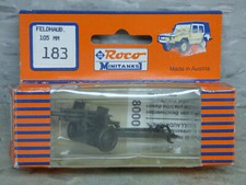 Roco Minitanks / NEW 1/87 WWII US 105mm Field Howitzer Lot 5772K