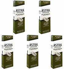 500 X Astra Superior Platinum Double Edge Safety Razor Blades FREE SHIPPING