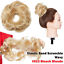 thumbnail 33 - Clip In Chignon Donut Bun 100% Remy Human Hair Extensions Hair Piece Scrunchie E