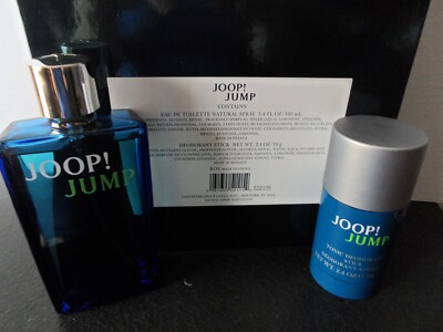 Joop ! Jump Lancaster 3.4 oz EDT Spray + 2.4 oz Deodorant Stick Set Unboxed 