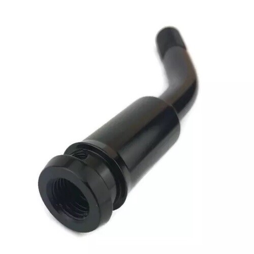5” BLACK CURVED SHIFT KNOB EXTENSION FOR MANUAL GEAR SHIFTER LEVER ...