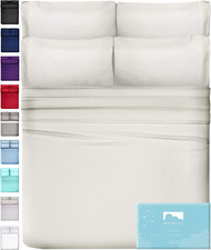 Dreamcare 6 Piece Deep Pocket Sheets Microfiber Sheets Bed Sheets Bedding Sets F