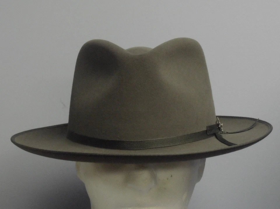 SOMBRERO FEDORA STETSON STRATOLINER FIELTRO PIEL SUAVE Foto 2 de 4