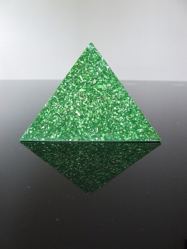 Orgone 4th Anahata Chakra Balancing Alignment Meditation Pyramid Rose Quartz - Picture 4 of 4