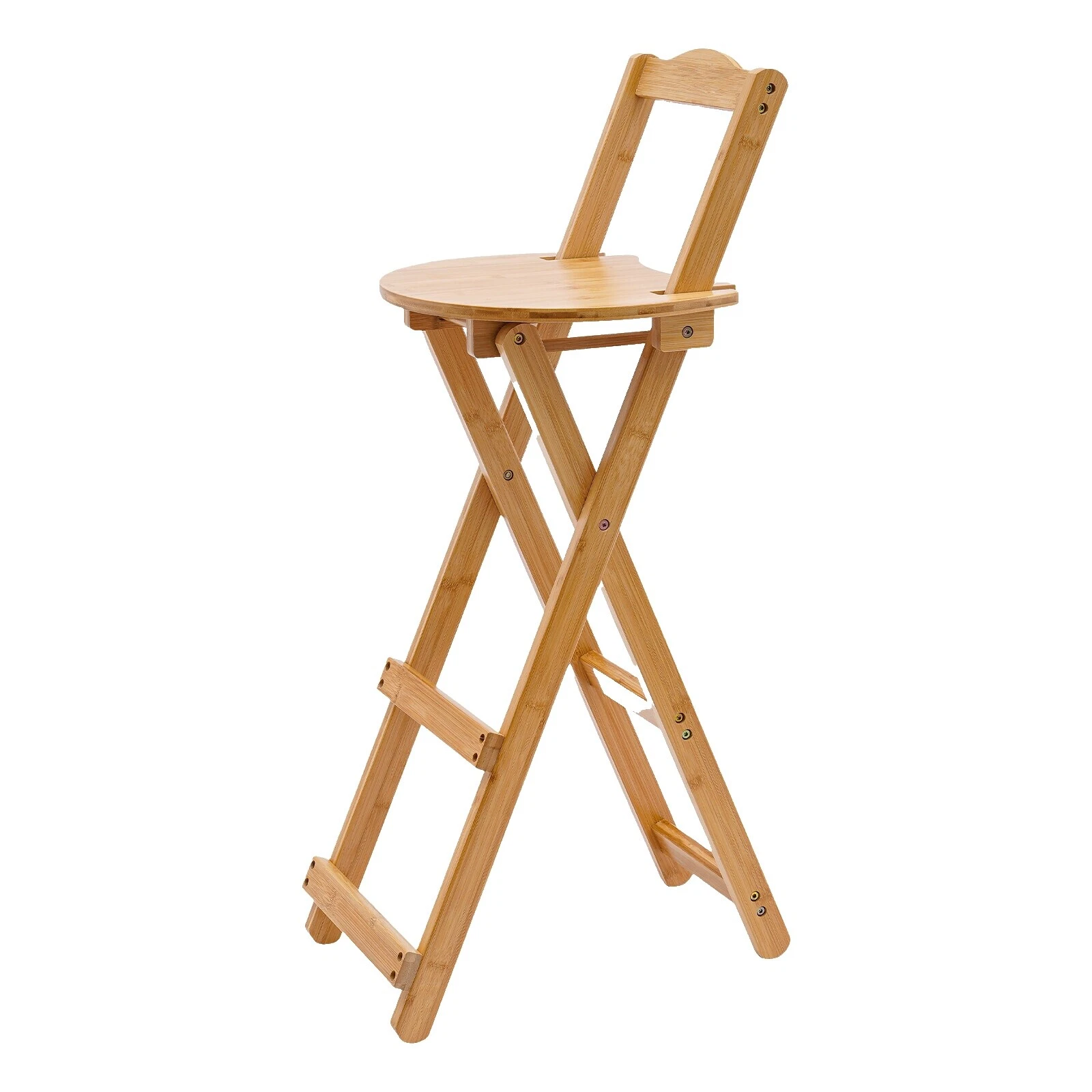 Bamboo Frame Bathroom Space Bar Stools & Stools