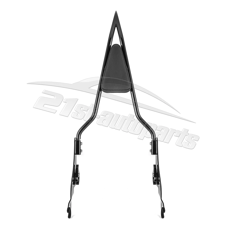 Respaldo desmontable 27" barra Sissy + portaequipajes para Harley CVO Road Glide 09-25 Foto 4 de 4