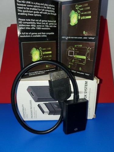 HD Link Cable for Original Xbox System, Original Xbox systems. Used.21a - Picture 2 of 3
