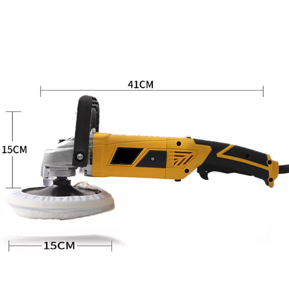 Electric Car Polisher Rotary 7 Speed Waxer Buffer Polishing Machine Kit