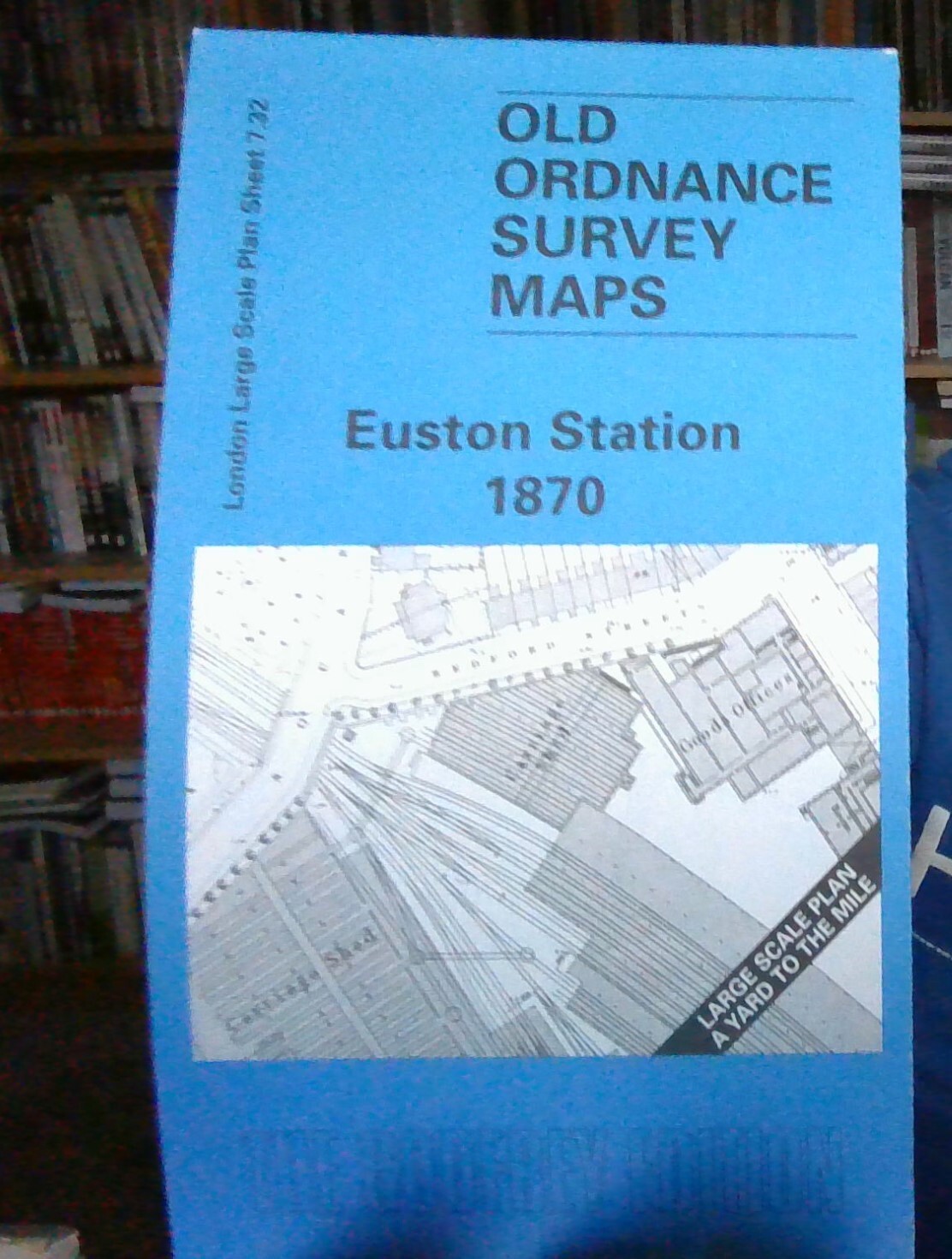 MAP OF Euston 1870  London Large Scale Sheet 7.32 NEW 9781841510286