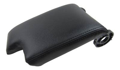 Lid cover leather black for original center armrest for BMW 3 Series E46 99-06