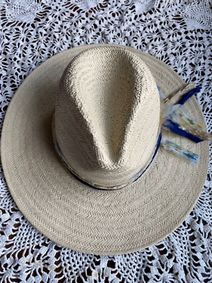 American Hat Makers Paulo Natural Straw Sun hat Paulo | Mens Wide Brim Straw Safari Sun Hat – American Hat  main image 2