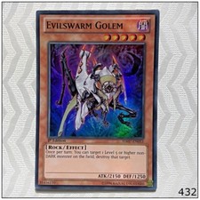 Evilswarm Golem - HA07-EN053 - Super Rare 1st Edition Yugioh