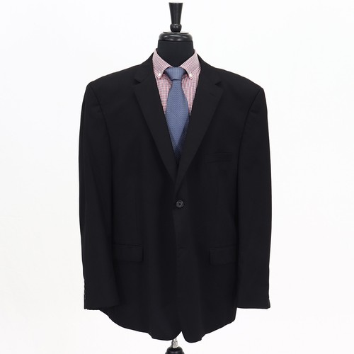 Pronto Uomo 54R Gray Sport Coat Blazer Jacket Solid 2B Wool