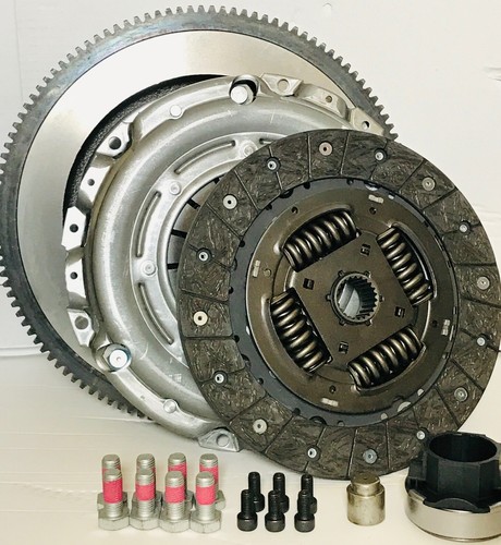 BMW 3 E46 320i 323i 325Ci 325xi CLUTCH KIT & SOLID FLYWHEEL 1998 to 2007 M52 M54 - Picture 1 of 5