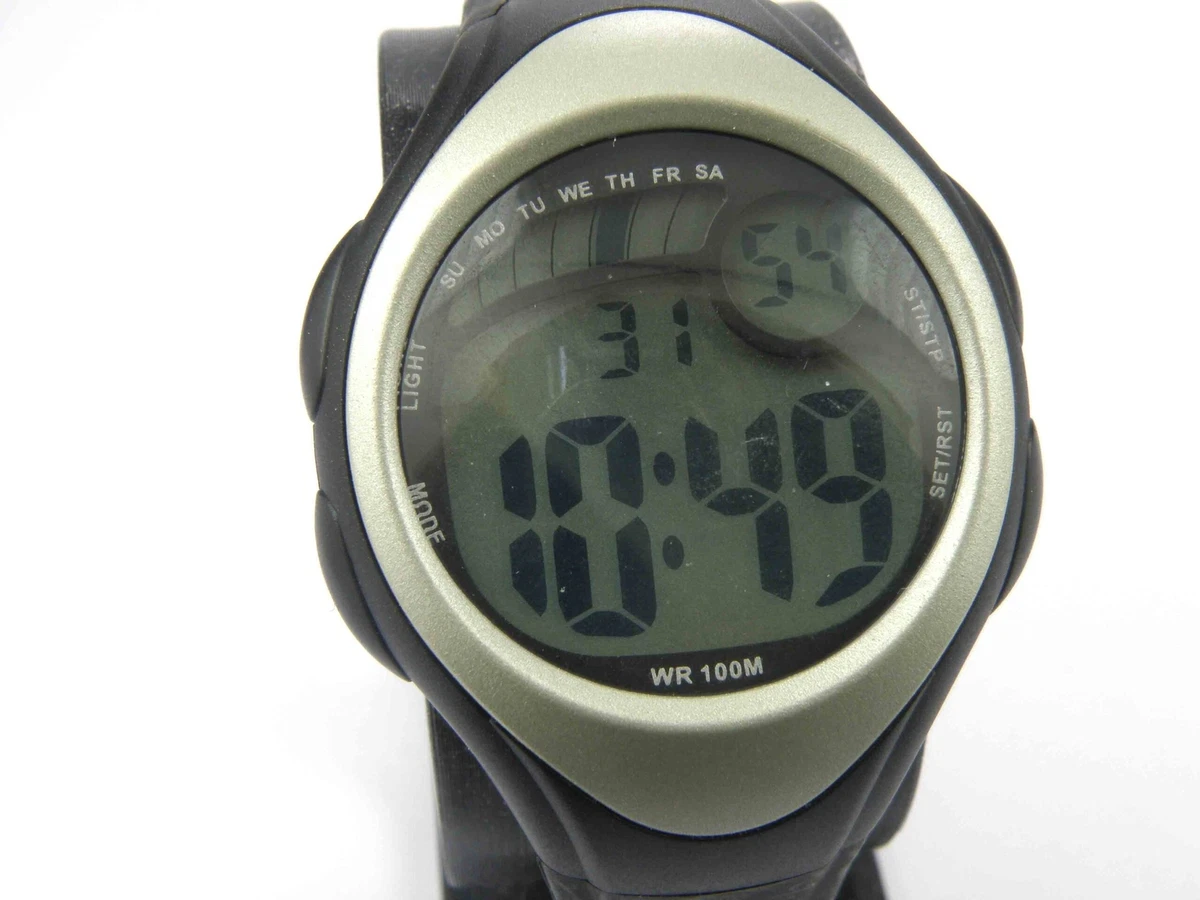 Gents M S Digital Sports Watch 100m