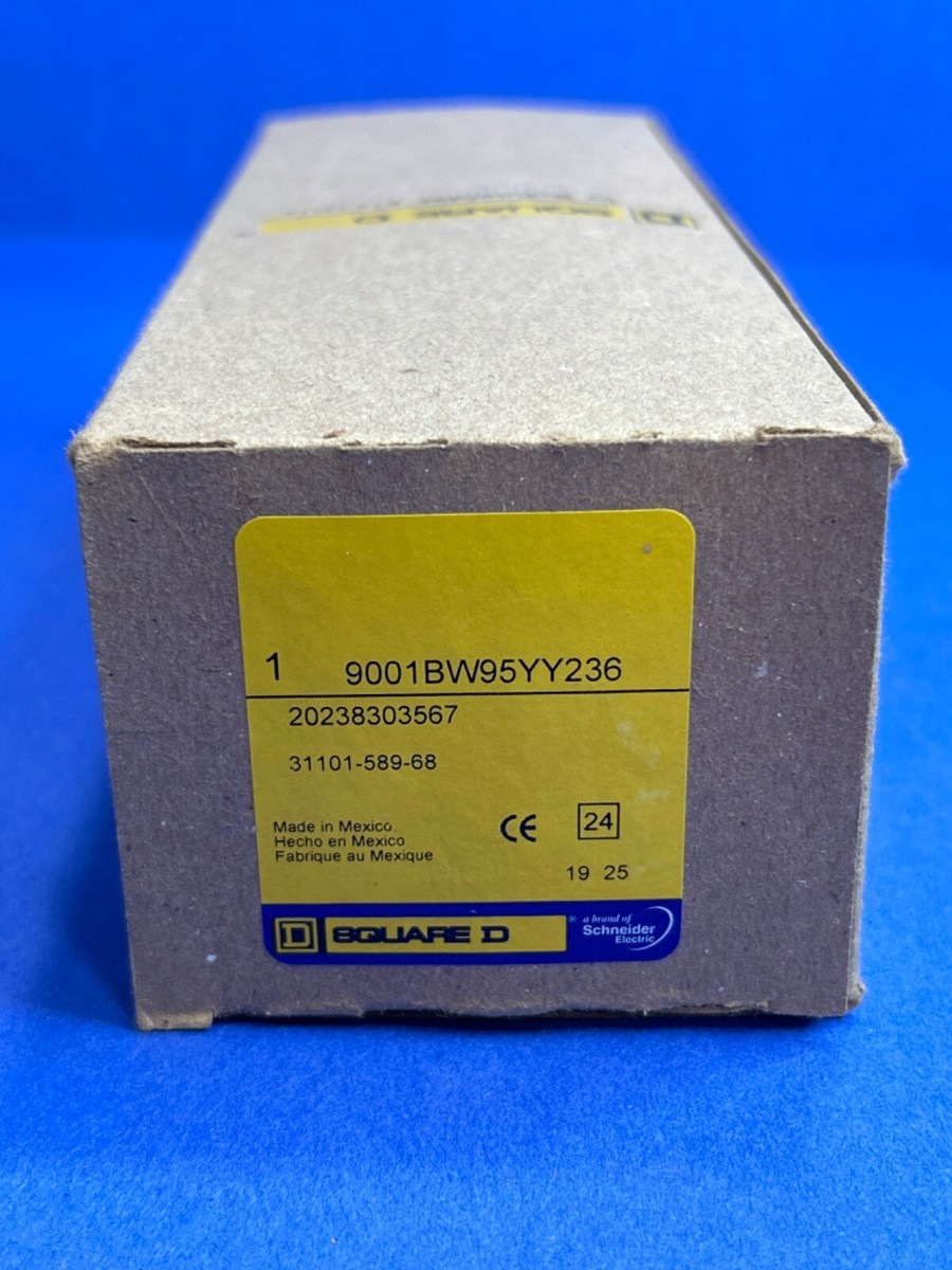 SQUARE D 9001BW95YY236 Pendant Push Button Station 1NO/1NC Yellow
