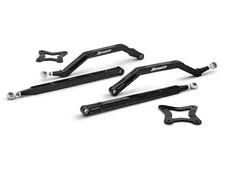 SuperATV High Clearance Boxed Rear Radius Arms for Polaris RZR XP 1000 - Black