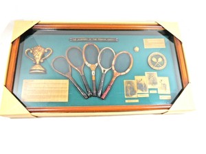 Shadowbox "The History of The Tennis Racket" Wall Decor ...