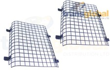 Galvanised Front Mesh Light Guards/Cages - Universal - Offroader