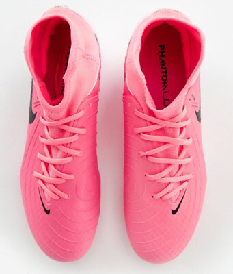 Nike Men Phantom Lunar II Academy FG/MG Cleat Pink Soccer Boot