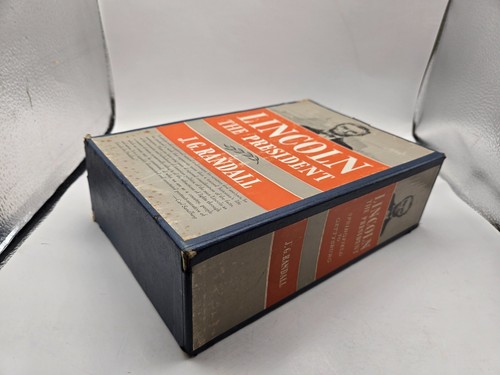 Lincoln The President J.G. Randall two volume set Springfield to Gettysburg - Picture 2 of 12