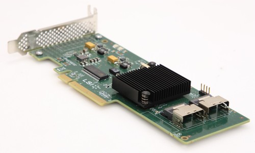 LSI SAS9211-8i 6Gbps SAS/SATA PCI-e RAID Controller Card Low Profile. - Picture 6 of 8