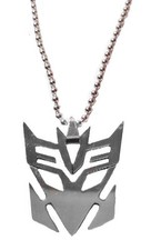 Transformers Series Decepticon Symbol Pendant Necklace with 20" Chain