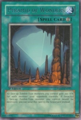 TSHD EN051 1ST ED 3X PYRAMID OF WONDERS RARE CARDS - Picture 1 of 2