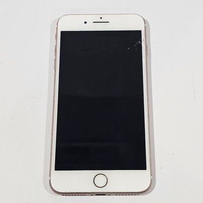 Apple iPhone 7 Plus Rose Gold A1784 BAD SCREEN FOR PARTS ONLY NO CHGR READ!!!