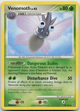 Venomoth 73/132 Secret Wonders Pokemon Lightly Played