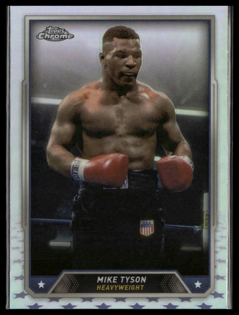 2024 Topps Chrome #35 Mike Tyson Refractor