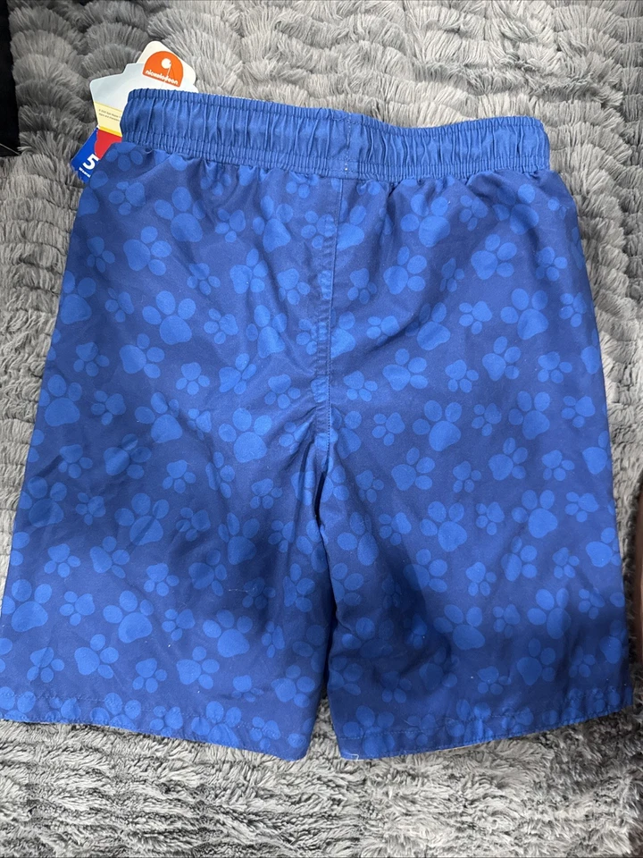 Nuevo con etiquetas Talla 7 - Pantalones cortos de natación para niños Paw Patrol con estampado de personajes Foto 4 de 4