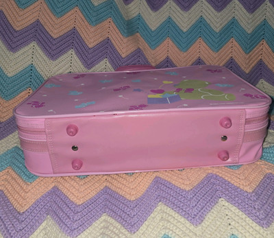 Vintage 86/88 Sanrio Tweedle Dee Dee Teddy Bear Suitcase/Luggage